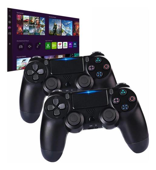 Kit 2 Controles Sem Fio Compatível Tv Samsung Cu7700 Bu Cu8000 Au7700 Xbox Game Pass Samsung Gaming Hub e GeForce - FG