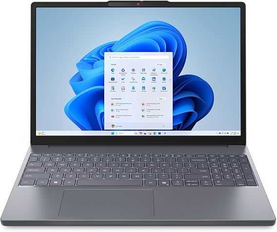 Notebook Lenovo IdeaPad Slim 3 15IRH10 Intel Core i5-13420H 8GB 512GB SSD Windows 11 15.3" - 83NS000LBR Luna Grey - 2 Anos De Garantia