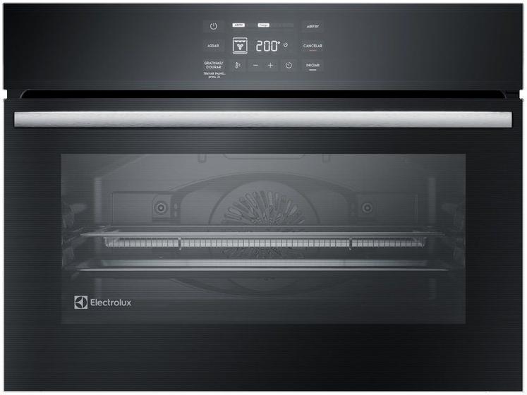 Forno de Embutir Elétrico Electrolux 50L Experience Air Fryer, PerfectCook360 e Painel Touch (OE5EA)