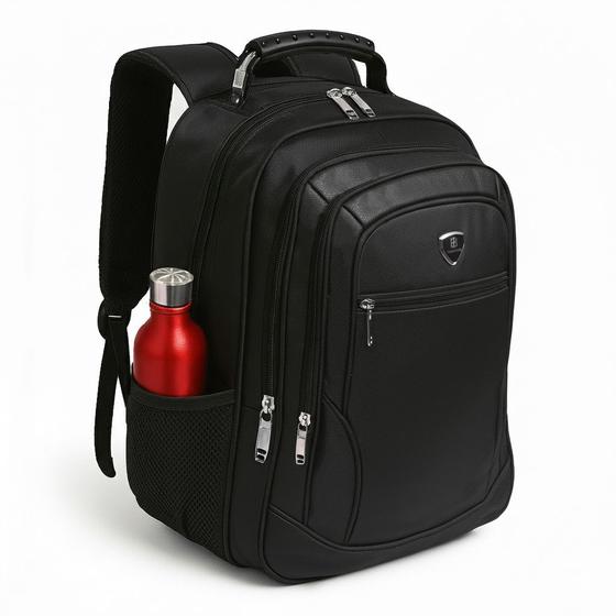 Mochila Masculina Faculdade Impermeável Resistente Grande Alça de Aço - Dazzore