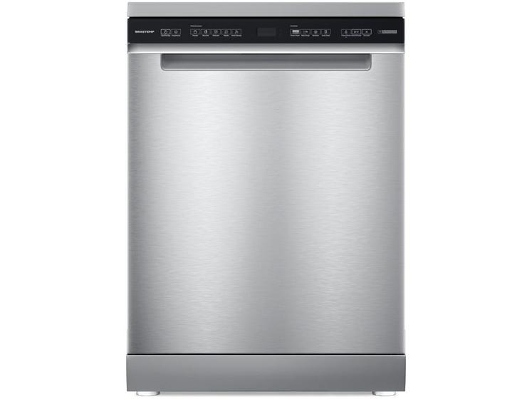 Lava-louças Brastemp 15 Serviços Inox com Power Clean - BLF62AR